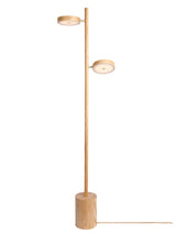 OKINAWA STAANDE LAMP - 2 SHADES - ASH NATURAL