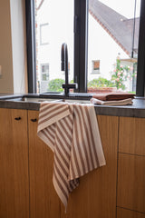 SET/3 KEUKENHANDDOEK MARRA - OUD ROZE