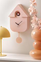 CUCKOO WANDKLOK - SOFT PINK