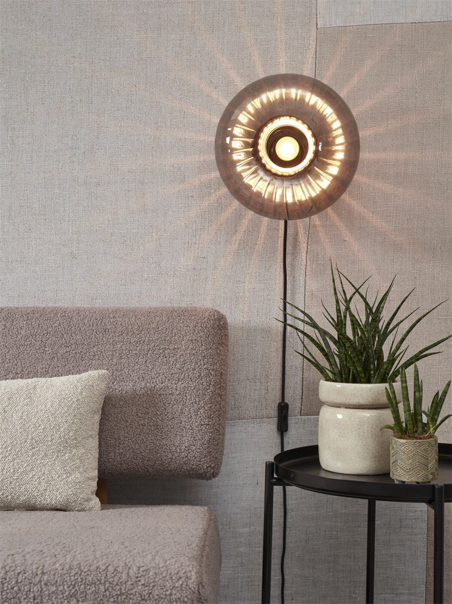 WANDLAMP BRUSSELS - ANTRACIET