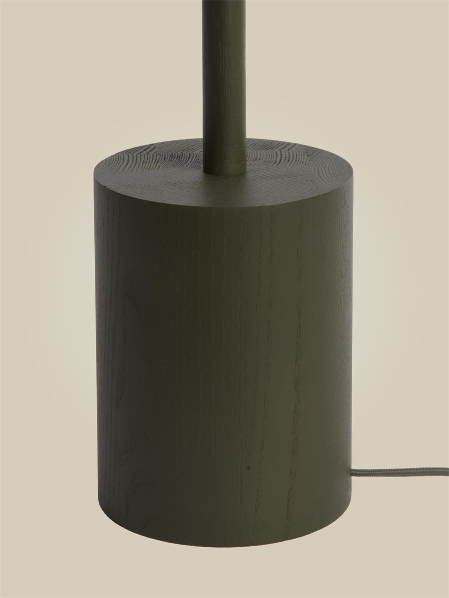 OKINAWA STAANDE LAMP - 1 SHADE - ASH GREEN