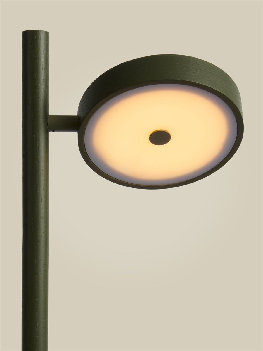 OKINAWA STAANDE LAMP - 1 SHADE - ASH GREEN