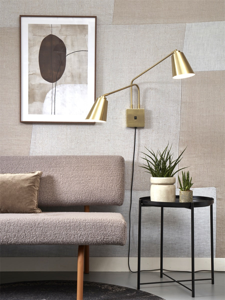 WANDLAMP BREMEN - GOUD