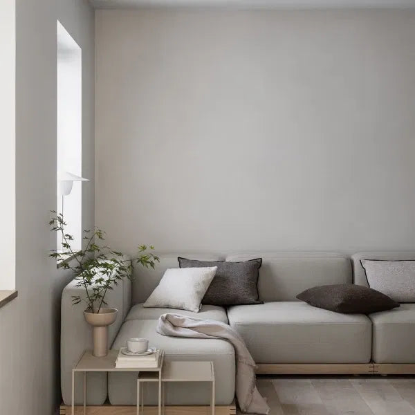 KUSSEN BOUCLE - LILLY WHITE - 40x40