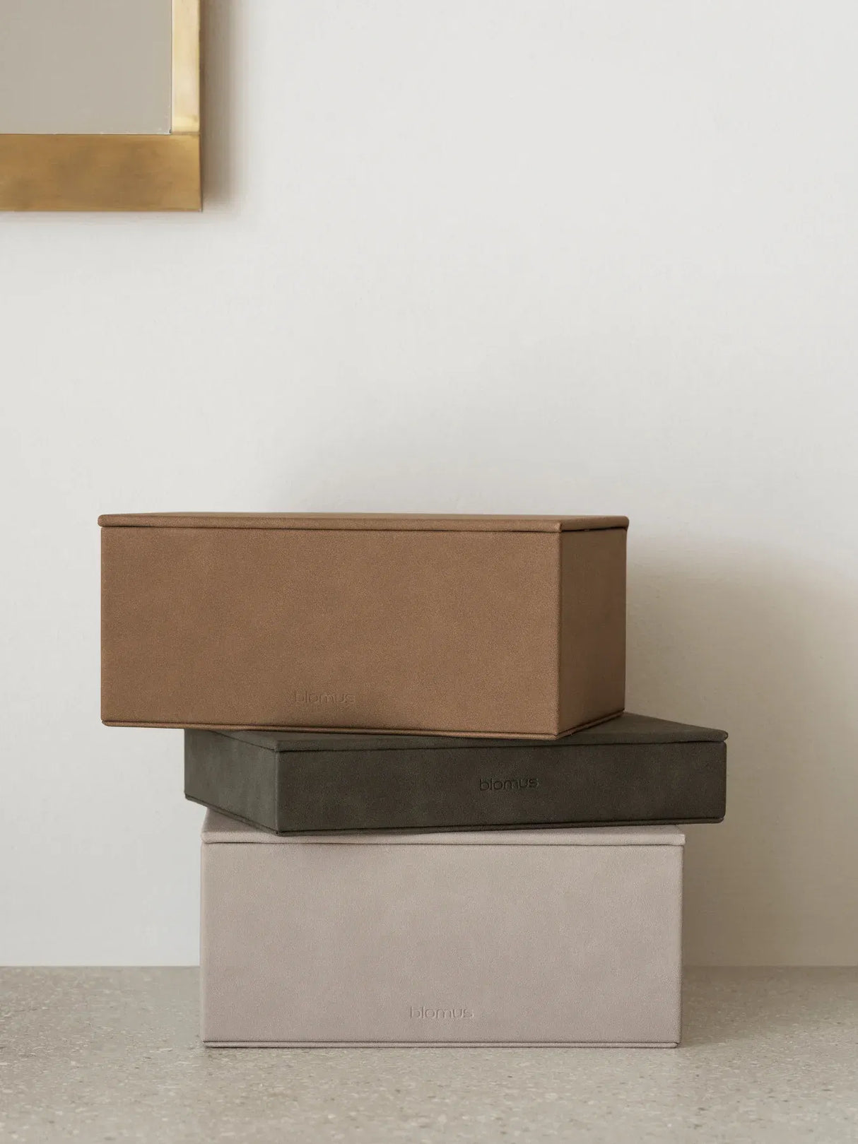 SAHLA JUWELENBOX - INDIAN TAN - LARGE