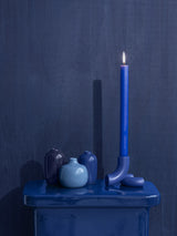 CEOLA SET VAN 3 MINI VAASJES - BLAUW