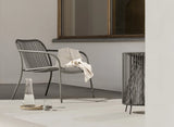 LOUNGE WIRE CHAIR - GRANITE GRAY