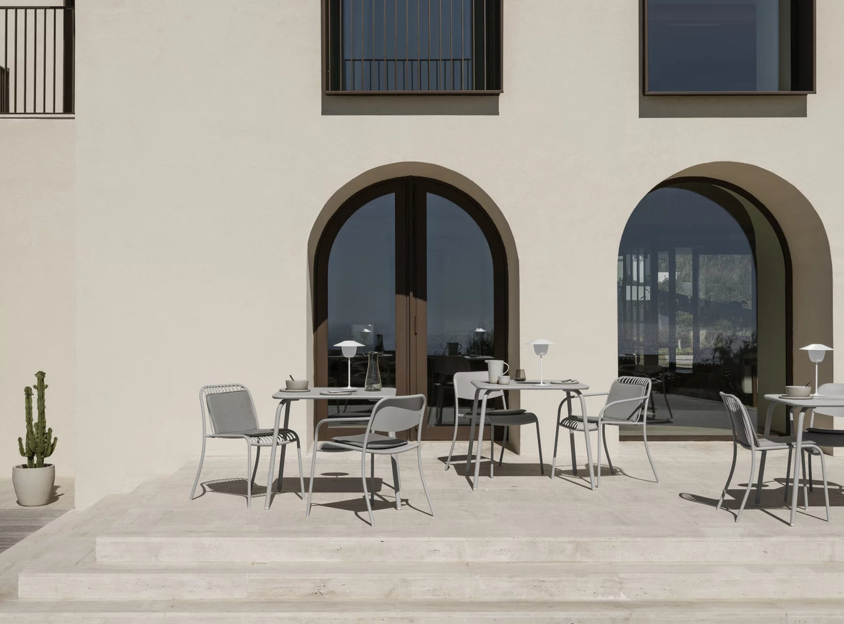 BISTRO TABLE - SILK GREY 80 x 80 CM