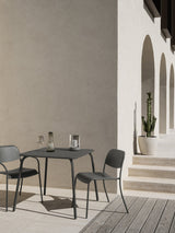 BISTRO TABLE - GRANITE GREY 80x80 CM