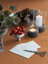 CALMA THEELICHTHOUDER LARGE - AGAVE GREEN