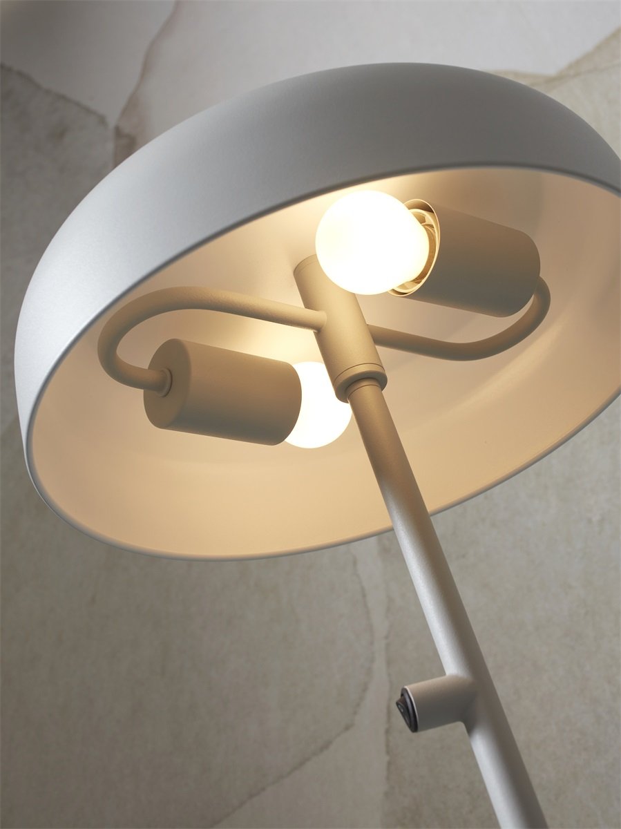 VLOERLAMP PORTO / LICHTGRIJS