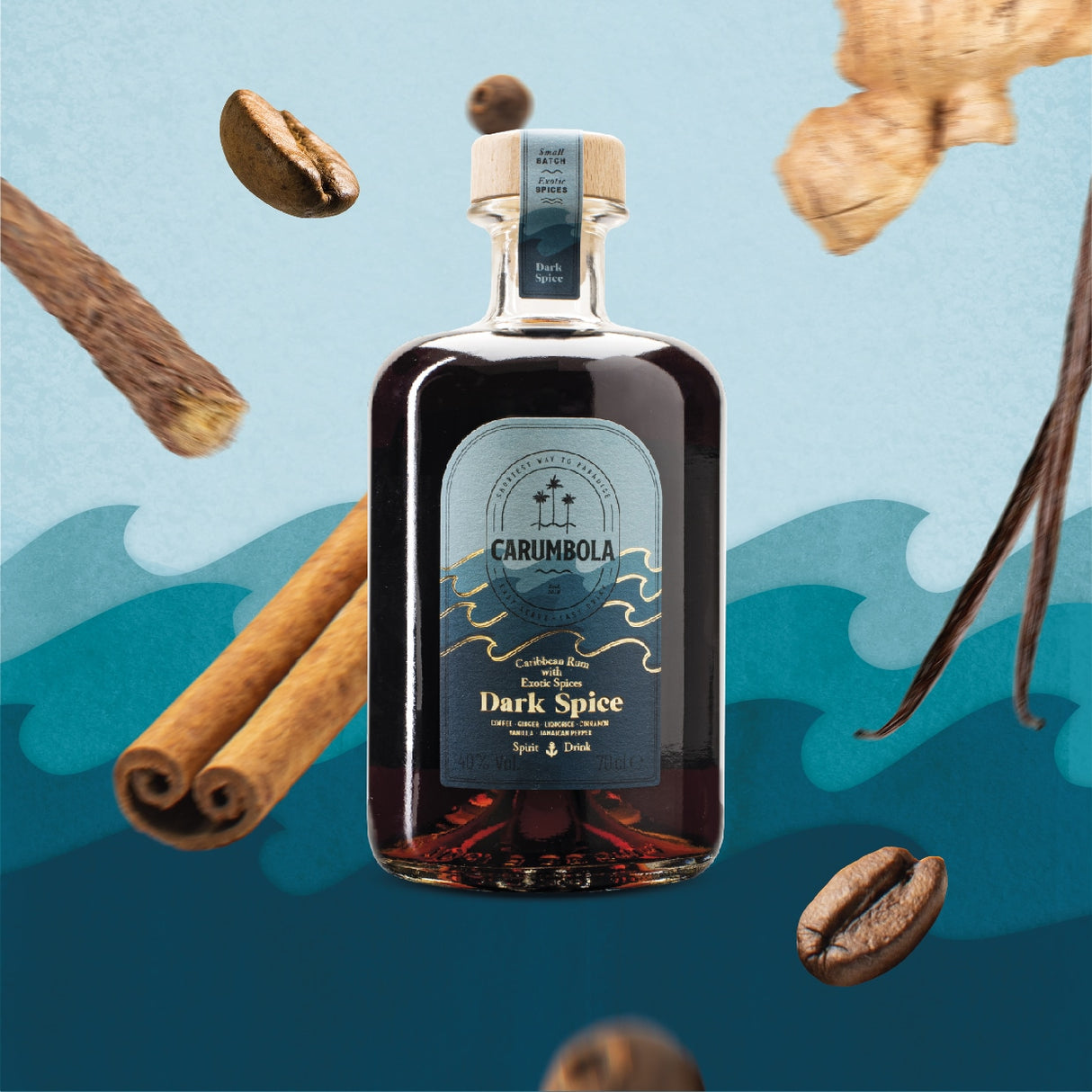 DARK SPICE RUM - 70 CL