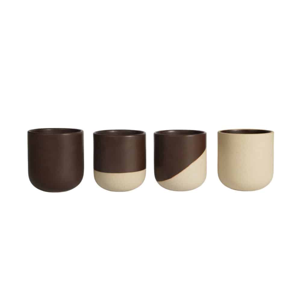 SET ReClay Coffee mugs - NIGHT
