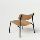 ETUDE LOUNGE CHAIR - HOUT ZONDER ARMLEUNING