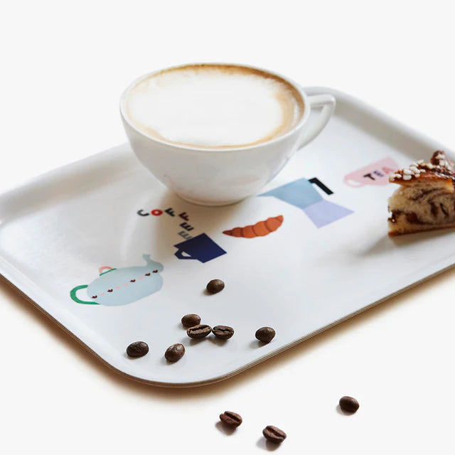 RECHTHOEKIGE PLATEAU - COFFEE & TEA