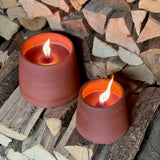 LARGE OUTDOOR GEURKAARS - TERRACOTTA