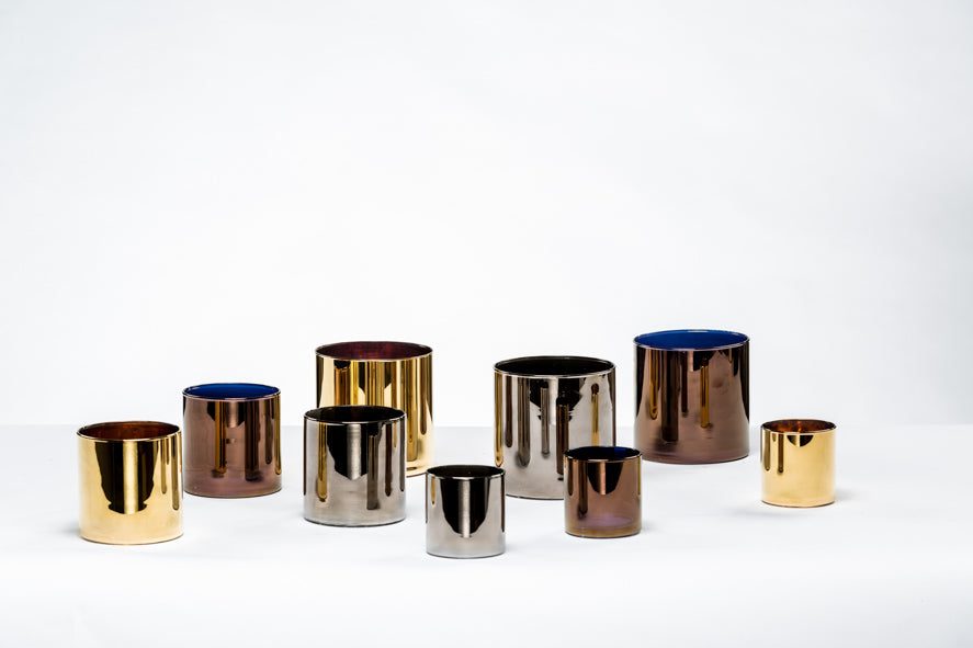 THEELICHTHOUDER PLATINUM - MEDIUM