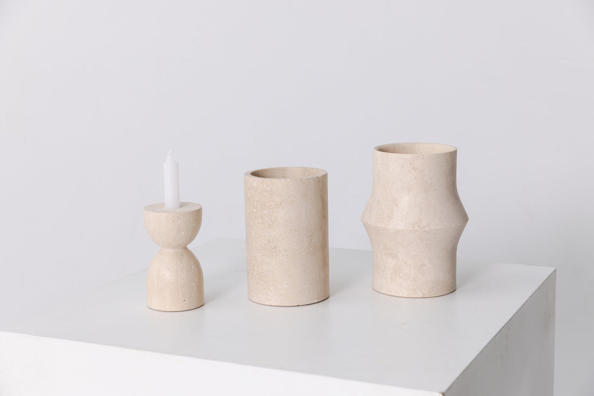 TRAVERTINE DESIGN VAAS