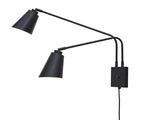 WANDLAMP BREMEN - ZWART