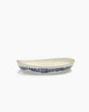 OTTOLENGHI SERVEERSCHAAL WIT/BLAUW - SMALL