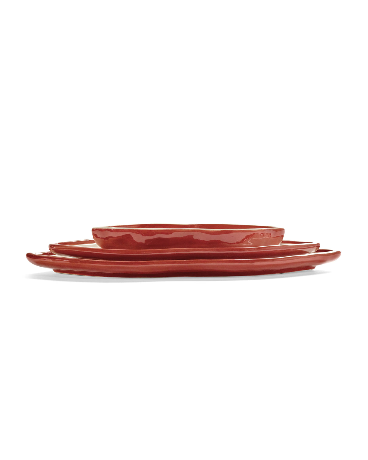 SERVEERSCHAAL SET/3 LIPS - LES OBJETS MOULEVERSANTS