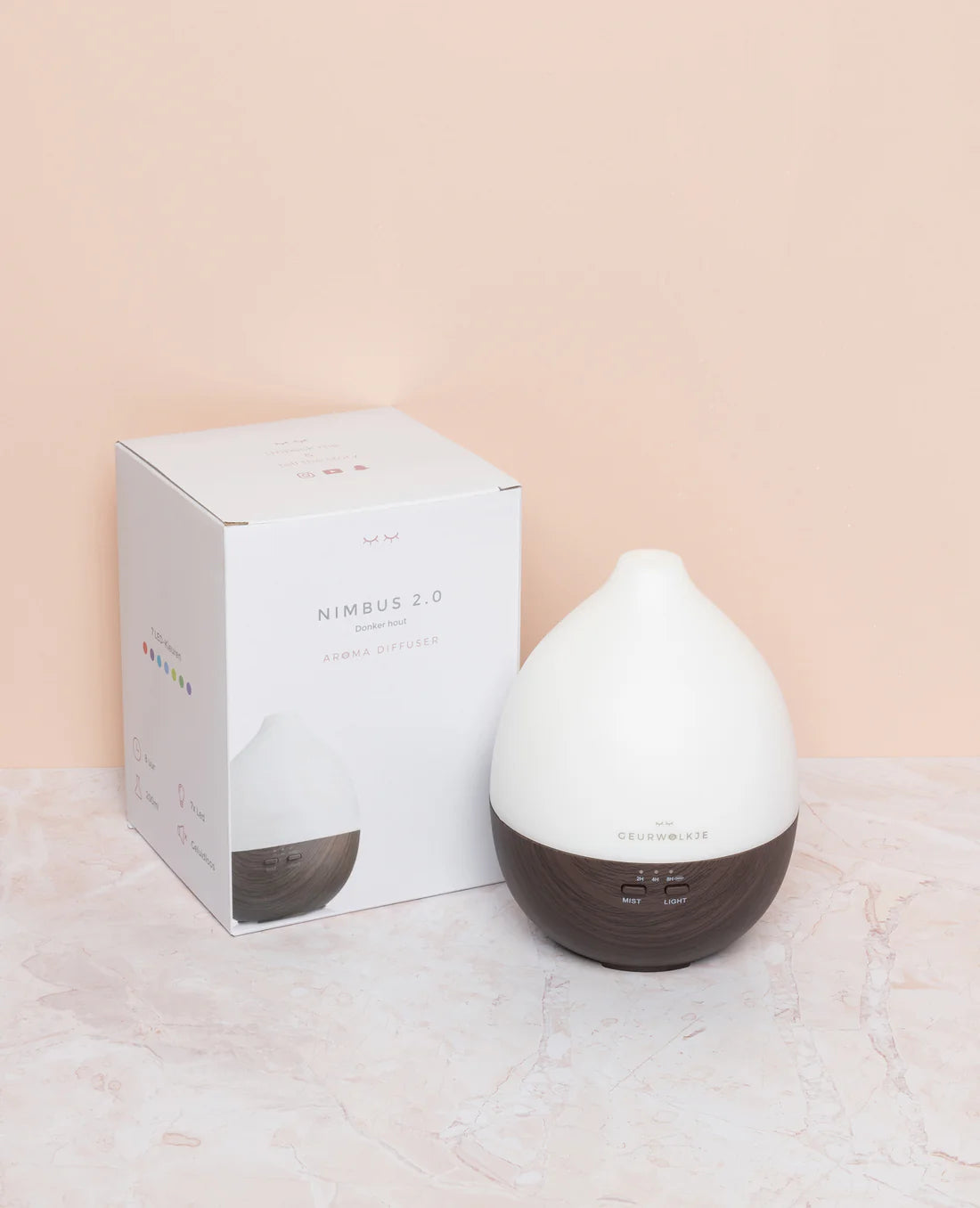 AROMA DIFFUSER - NIMBUS DONKER HOUT