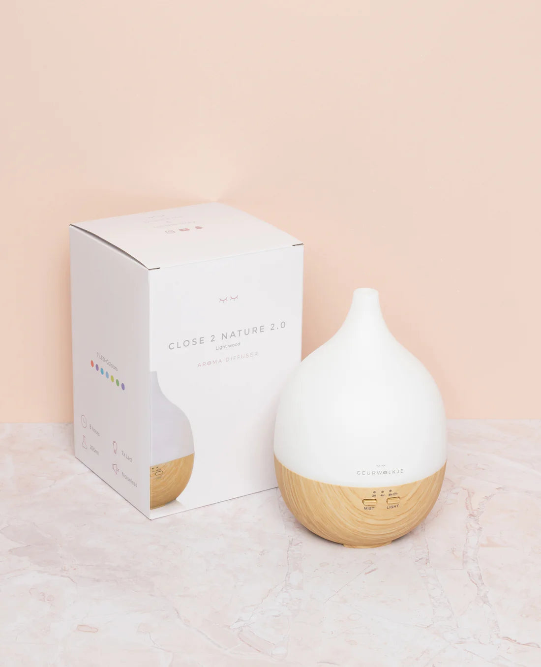 AROMA DIFFUSER - NIMBUS LICHT HOUT