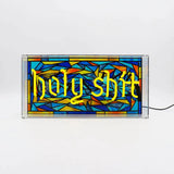 NEON SIGN "HOLY SHIT"