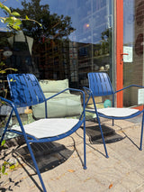 SET OSMO OUTDOOR LOUNGES - SAPPHIRE BLUE (TOONZAALMODELLEN)