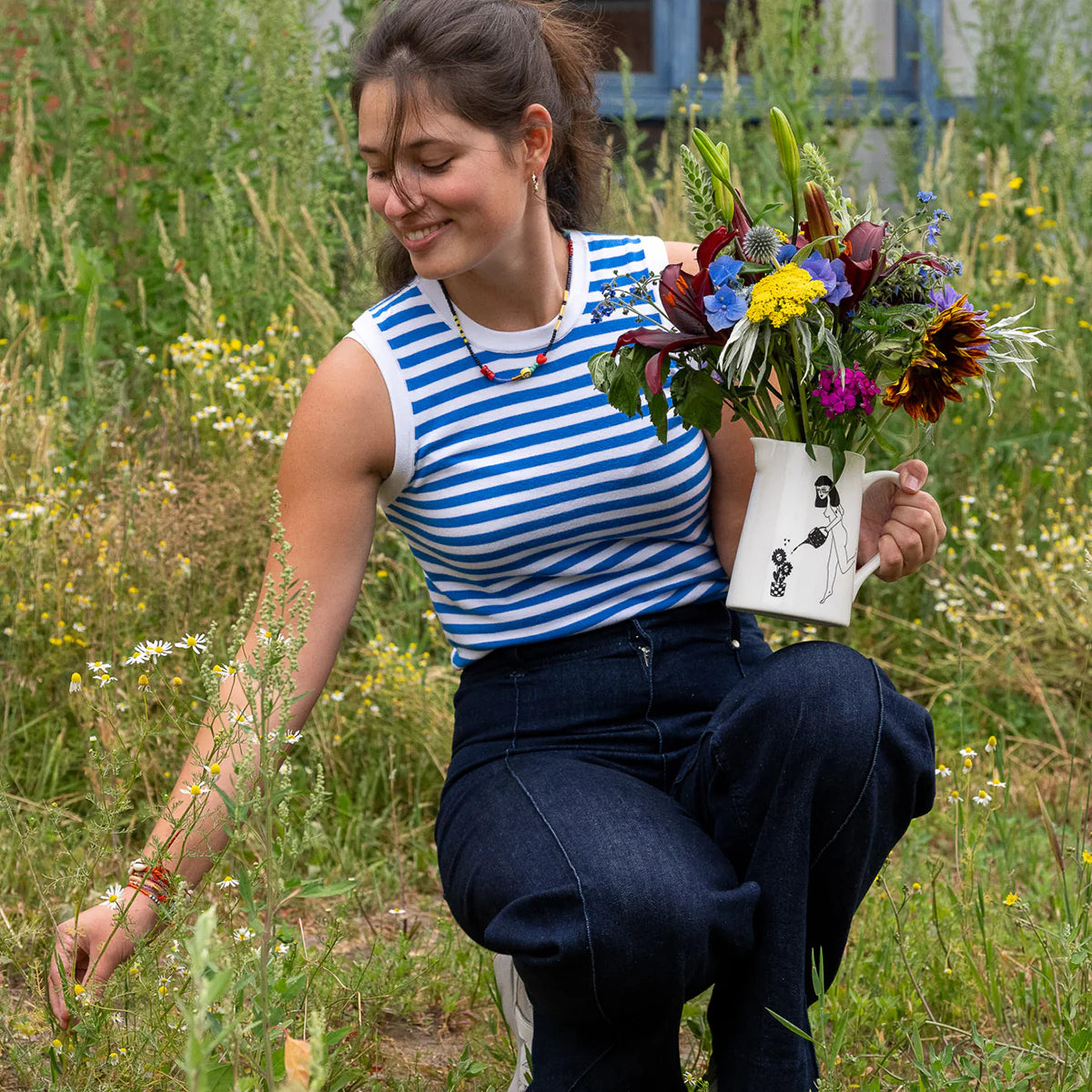 GROTE KAN - HAPPY FLOWERS
