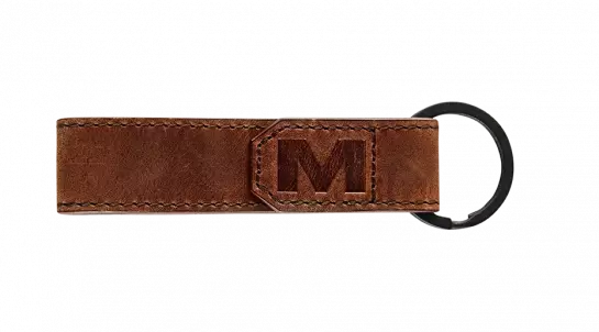 BRUIN LEDEREN SLEUTELHANGER