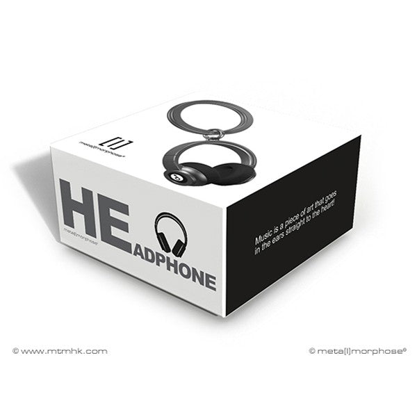SLEUTELHANGER BLACK HEADPHONE