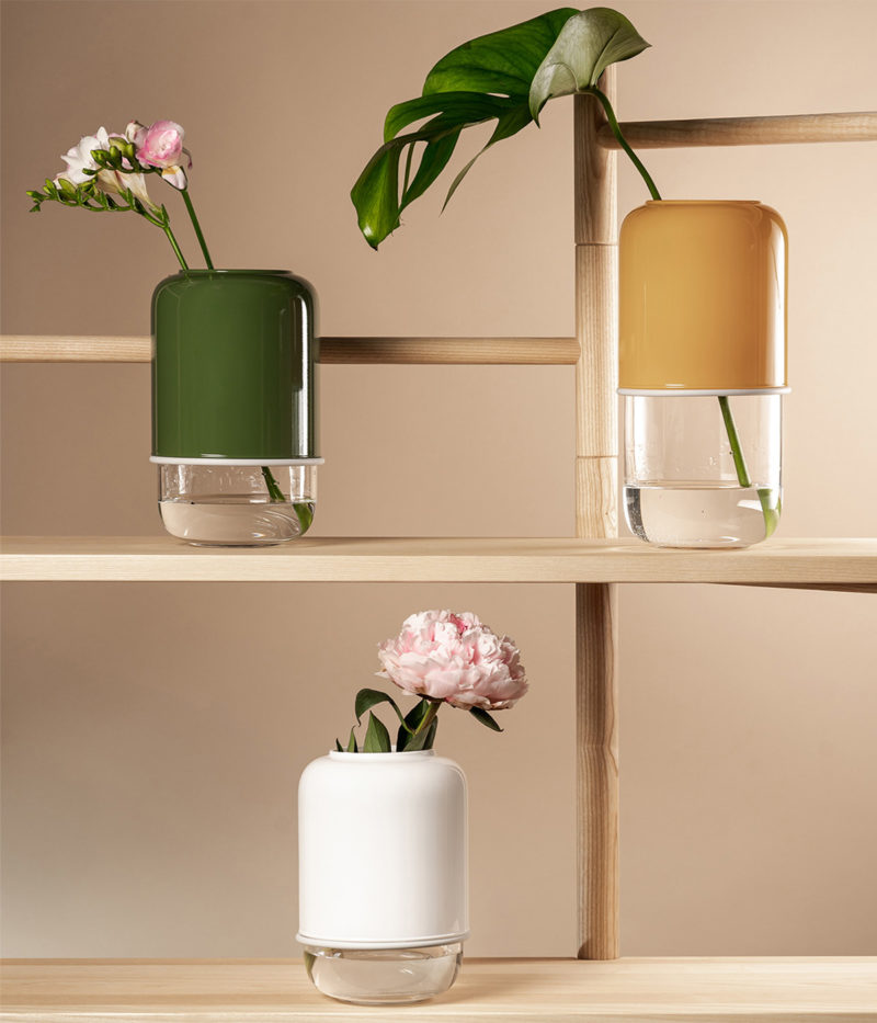 CAPSULE VAAS - OLIVE