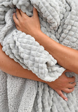 PLAID PUK - LIGHT GREY