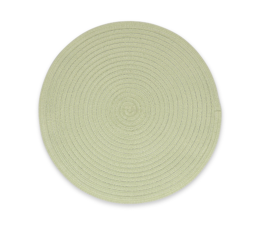 PLACEMAT NALA - ROUND GREEN