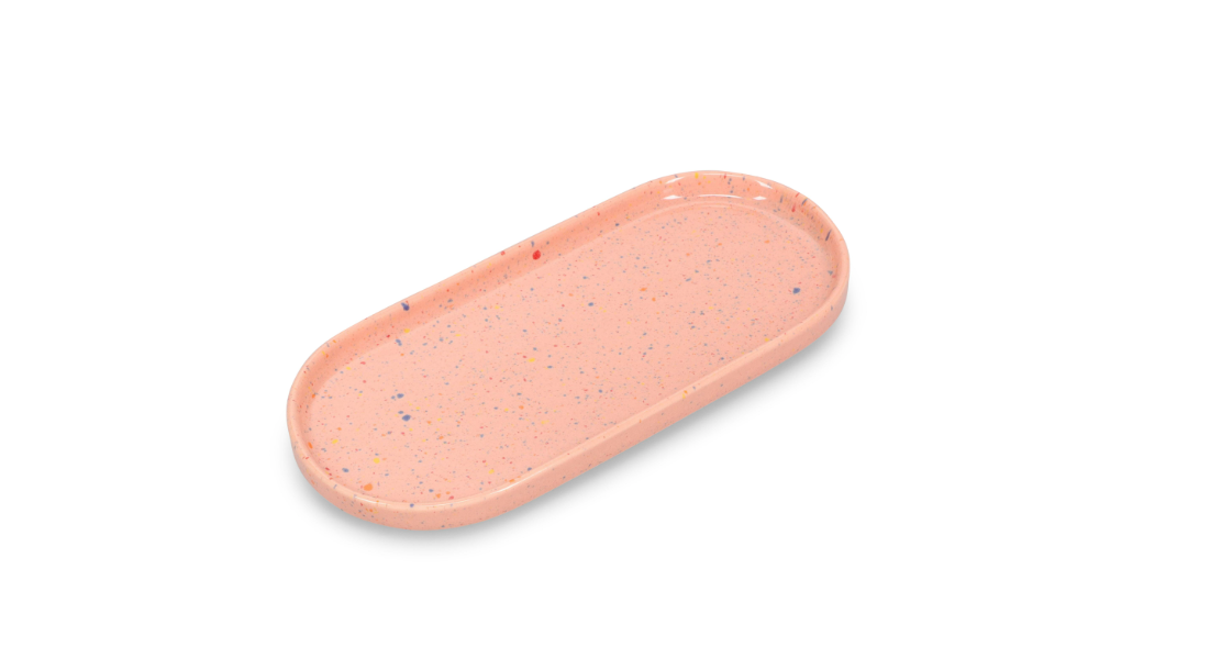 SERVEERSCHAAL FIKA S - ROZE