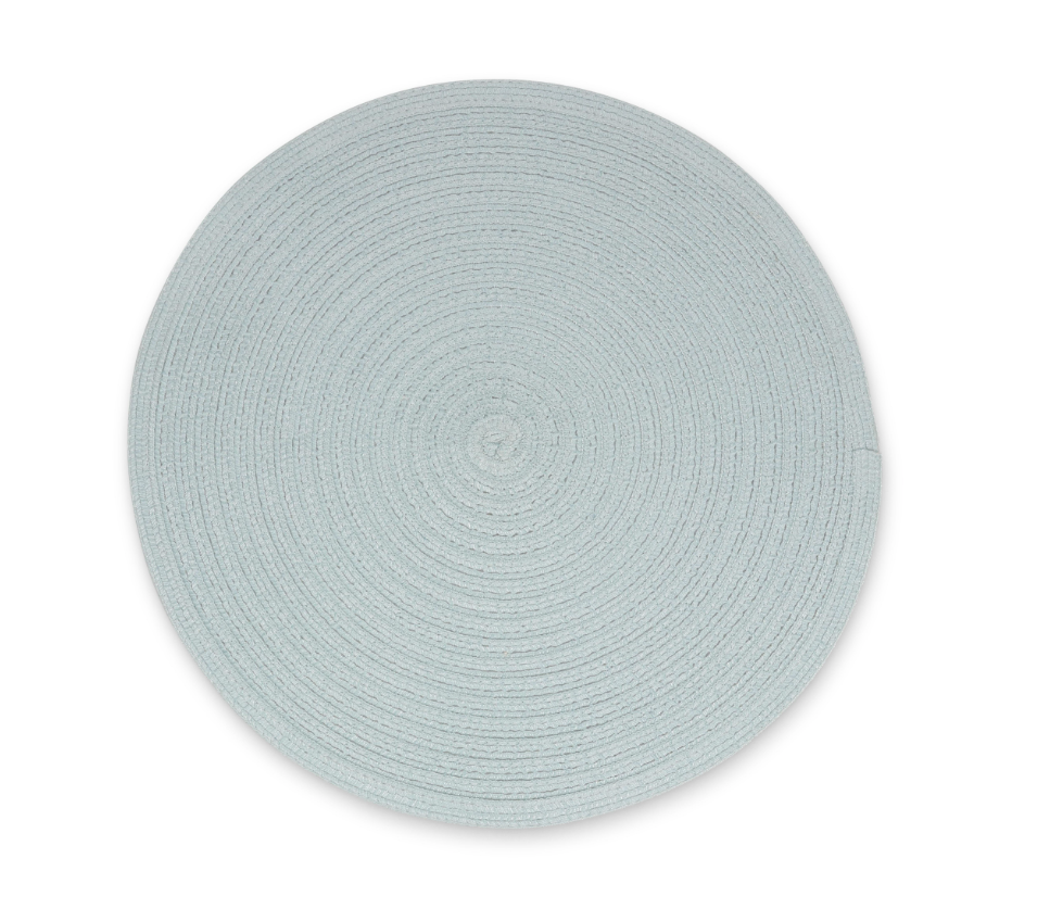 PLACEMAT NALA - ROUND BLUE