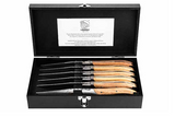 LUXURY LINE - SET VAN 6 STEAKMESSEN - STONEWASH