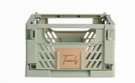 COLOUR CRATE - LARGE ZACHT GROEN
