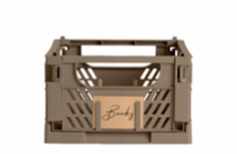 COLOUR CRATE - MEDIUM BRUIN