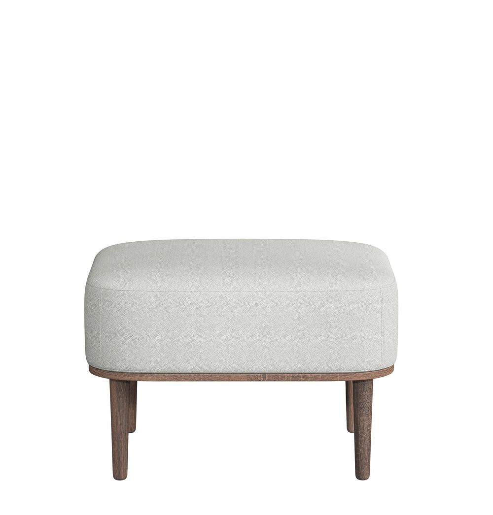 SERENA OTTOMAN - SILVER GREY