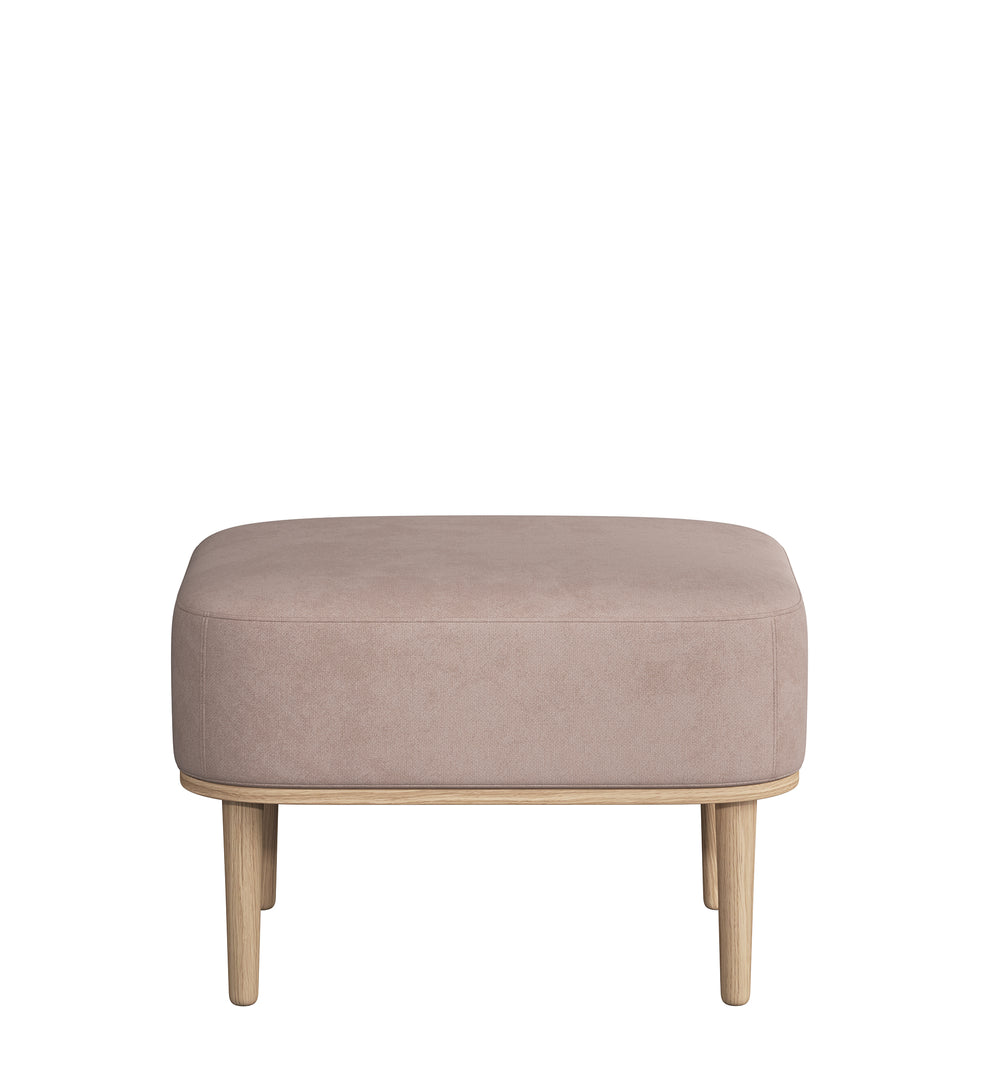 SERENA OTTOMAN - DUSTY ROSE