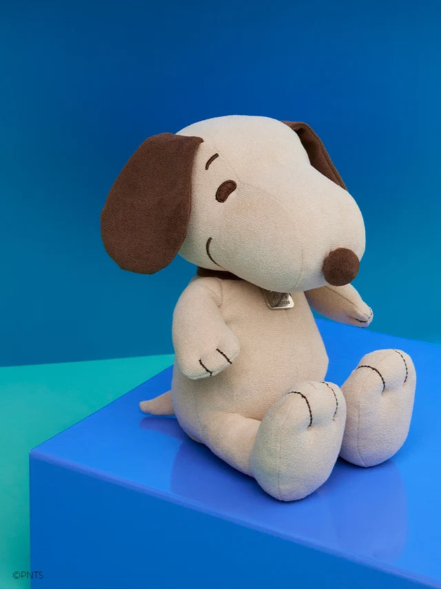 SNOOPY - FAUX SUEDE CREAM