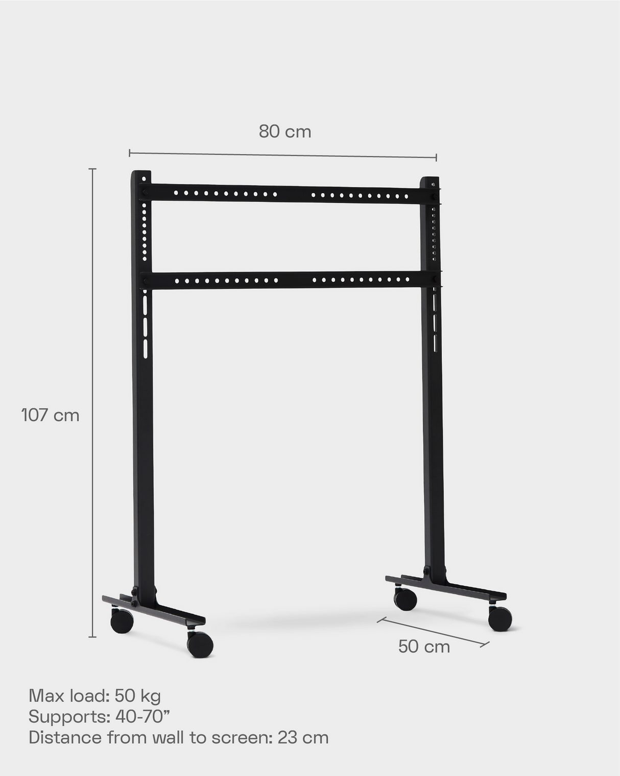 TV STAND STRAIGHT ROLLIN' - MOSSY GREEN