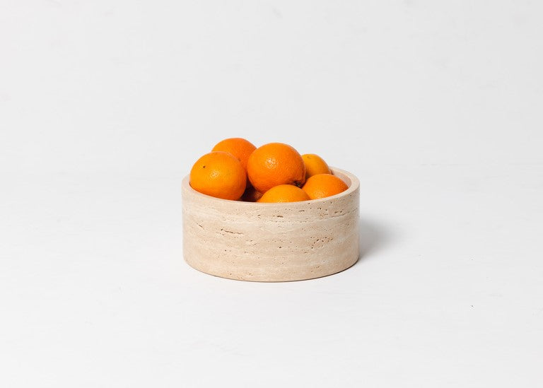 TRAVERTINE FRUITSCHAAL