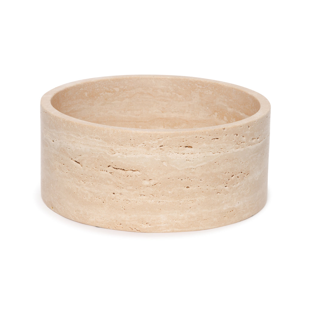 TRAVERTINE FRUITSCHAAL
