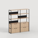 UNIT BOEKENKAST H180 CM / MEDIUM