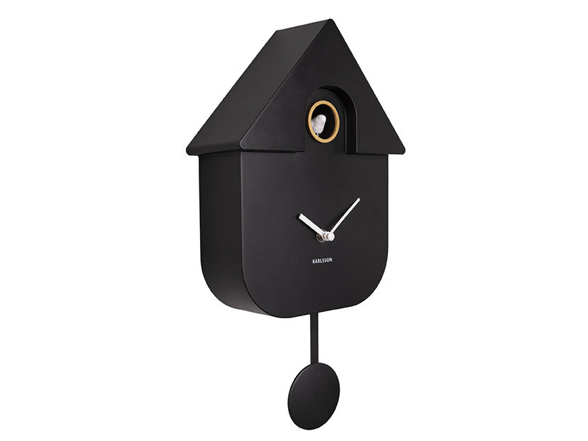 CUCKOO WANDKLOK - ZWART