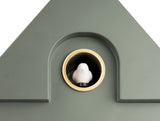 CUCKOO WANDKLOK - JUNGLE GROEN