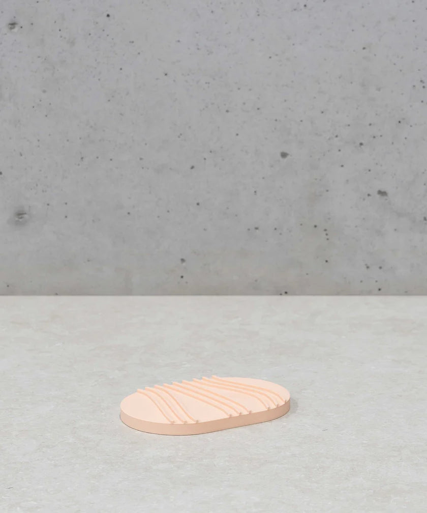 SOAP DISH - SANDY BLUSH